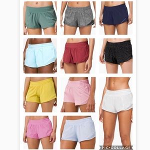 ISO LULULEMON HOTTY HOT SHORTS SIZE 0,2 (2.5)